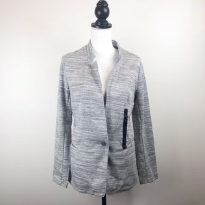 Banana Republic Factory Space Dyed Knit Blazer